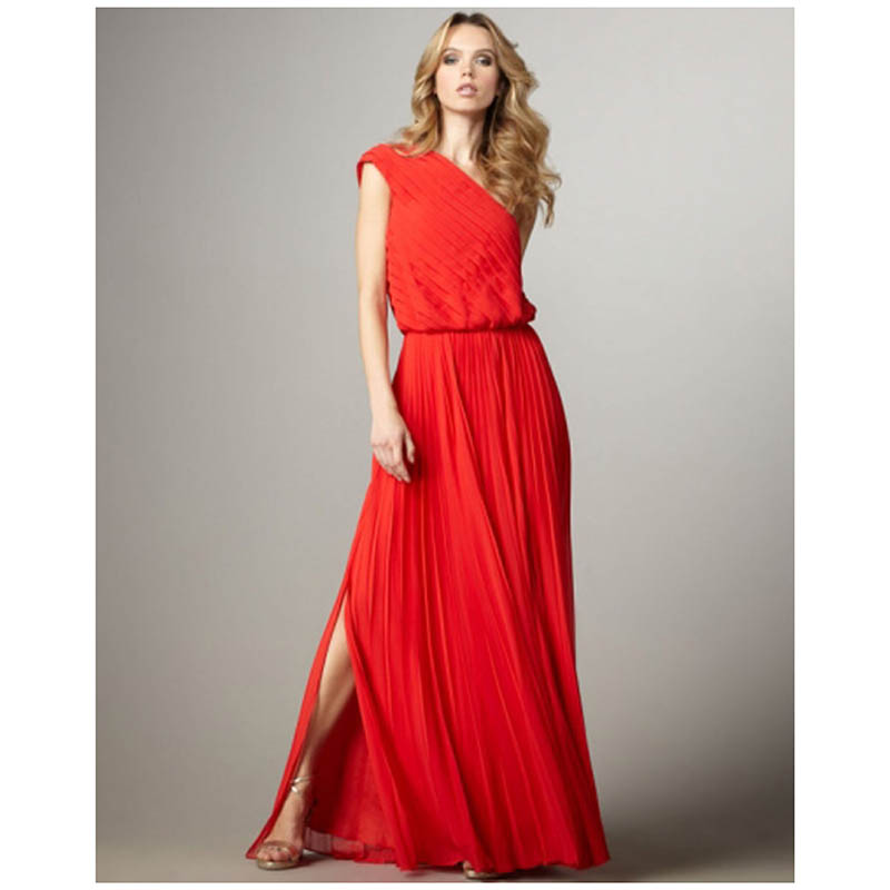 Красное Платье В Пол