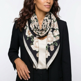 ПЛАТОК ИЗ НАТУРАЛЬНОГО ШЁЛКА